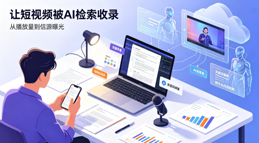 苍南县短视频创作者新必修课：吃透 GEO 优化，让抖音内容被豆包、DeepSeek、元宝智能体收录